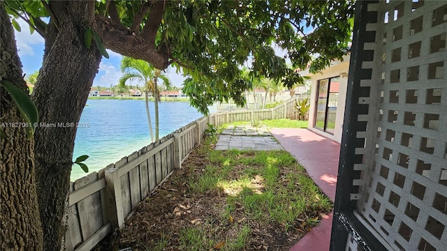 1105 San Remo Cir, Homestead, FL 33035 - view of yard with a water view