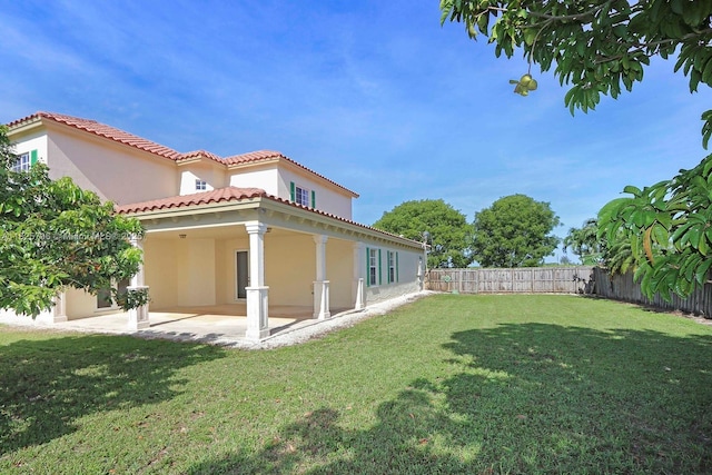 32157 SW 207th Ave, Homestead, FL 33030 - fenced backyard featuring a patio