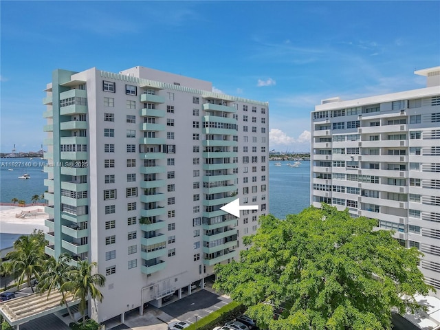 5 Island Ave Unit 6A, Miami Beach, FL 33139 - view of apartment building / complex featuring a water view