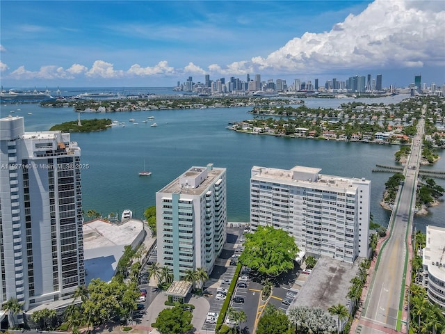 5 Island Ave Unit 6A, Miami Beach, FL 33139 - aerial view of skyline and a large body of water