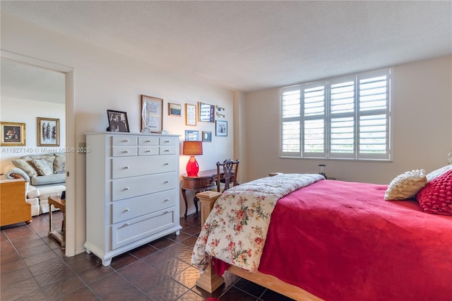 5 Island Ave Unit 6A, Miami Beach, FL 33139 - bedroom with dark tile patterned flooring