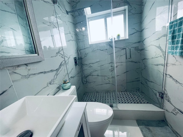 759 NE 87th St, Miami, FL 33138 - full bath with a marble finish shower and vanity