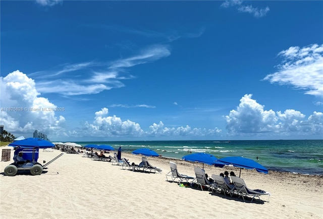9455 Collins Ave Unit 301, Surfside, FL 33154 - water view with local beach