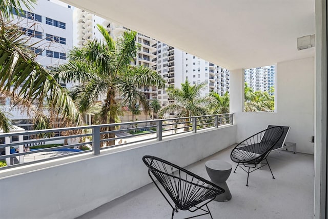 6080 Collins Ave Unit 302, Miami Beach, FL 33140 - balcony featuring a city view