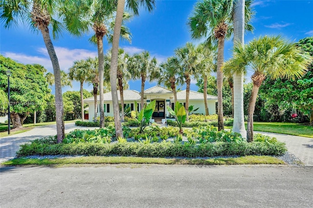 6731 SW 138th St, Palmetto Bay, FL 33158 - ranch-style home featuring curved driveway