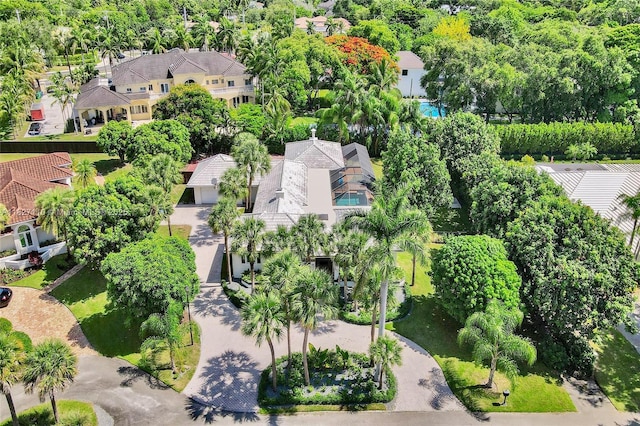 6731 SW 138th St, Palmetto Bay, FL 33158 - aerial perspective of suburban area featuring a tree filled landscape