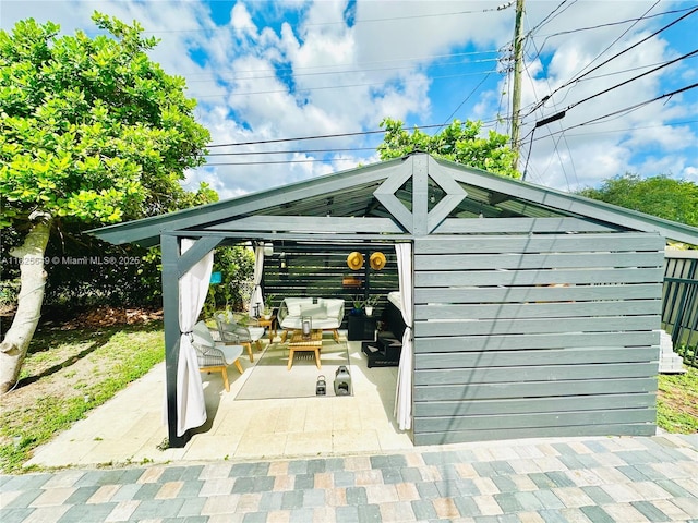 305 SW 24th Ave, Fort Lauderdale, FL 33312 - view of outbuilding featuring outdoor lounge area