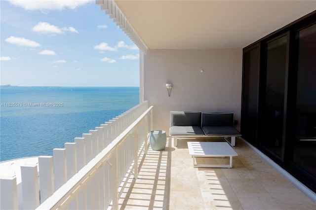3 Grove Isle Dr Unit C1405, Miami, FL 33133 - balcony featuring a water view