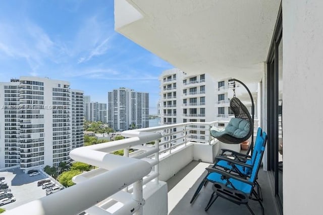 3300 NE 192nd St Unit 1707, Aventura, FL 33180 - balcony with a city view