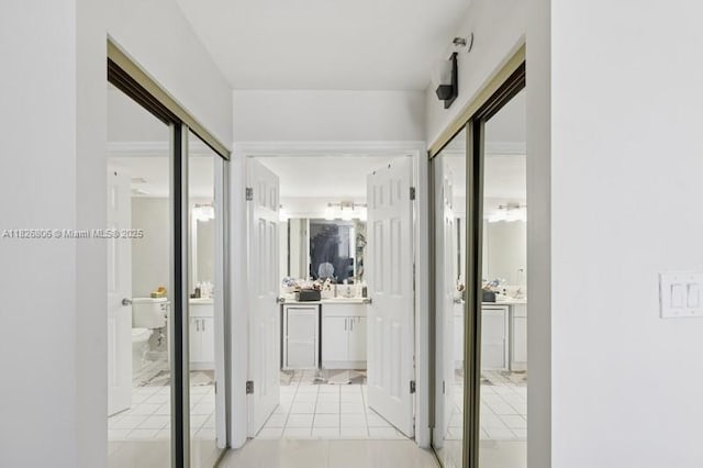 3300 NE 192nd St Unit 1707, Aventura, FL 33180 - corridor with tile patterned flooring