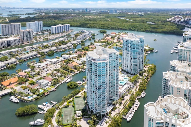 16400 Collins Ave Unit 1845, Sunny Isles Beach, FL 33160 - bird's eye view of a nearby body of water