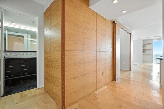 50 Biscayne Blvd Unit 3002, Miami, FL 33132 - corridor with recessed lighting