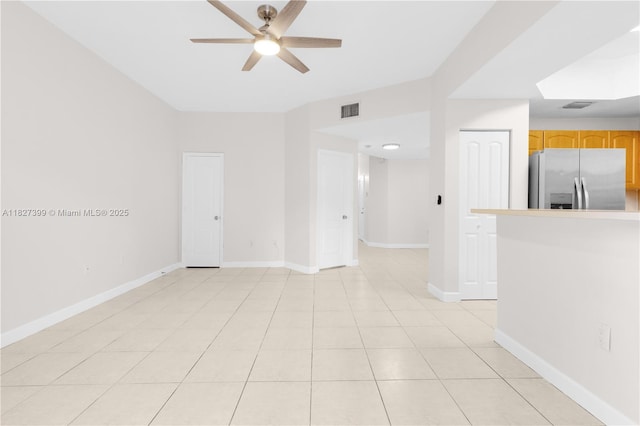 8122 SW 119th Ct Unit 8122, Miami, FL 33183 - unfurnished room with a ceiling fan and baseboards