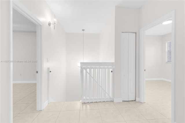 8122 SW 119th Ct Unit 8122, Miami, FL 33183 - hall featuring light tile patterned floors and baseboards