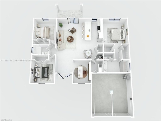643 Knapp St, Lehigh Acres, FL 33974 - view of floor plan / room layout