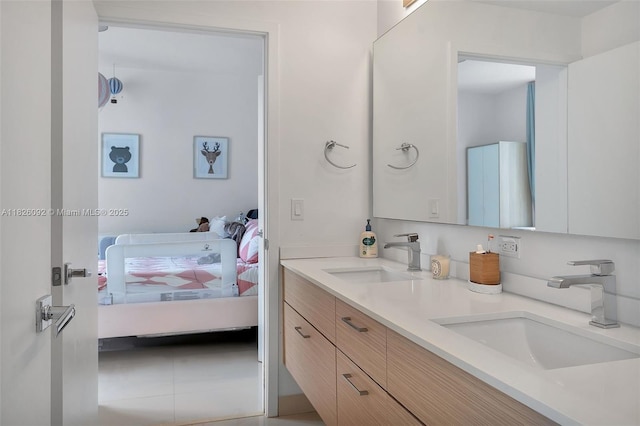 600 NE 27th St Unit 1105, Miami, FL 33137 - full bath with ensuite bath and double vanity