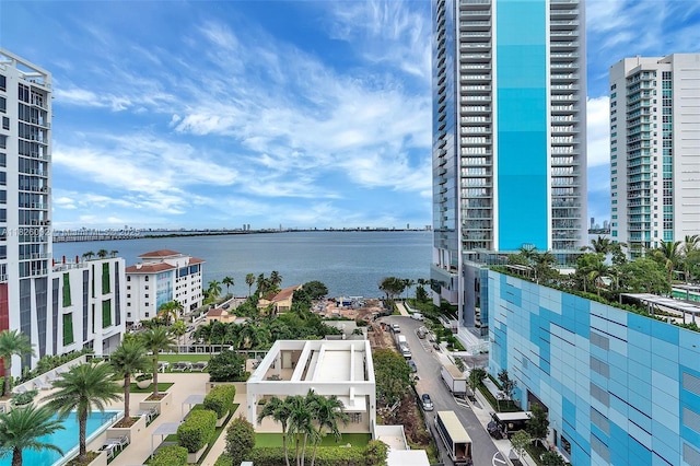 600 NE 27th St Unit 1105, Miami, FL 33137 - water view featuring nearby urban area