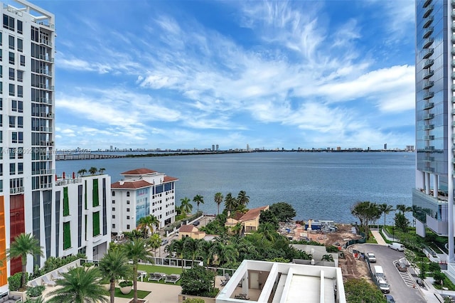 600 NE 27th St Unit 1105, Miami, FL 33137 - water view featuring a notable bridge and nearby urban area