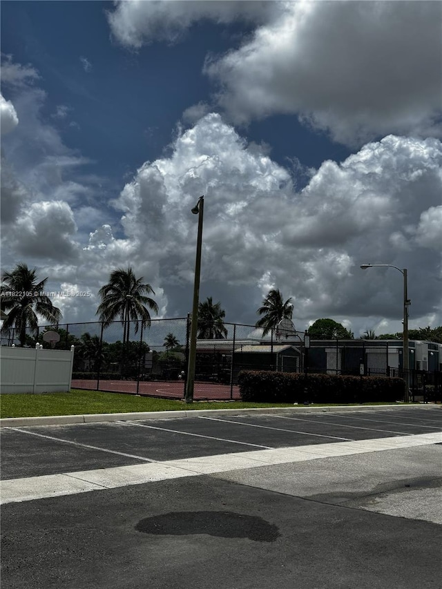 10000 Olive St, Miramar, FL 33025 - view of asphalt road with street lighting