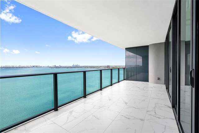 3131 NE 7th Ave Unit 2705, Miami, FL 33137 - balcony with a water view