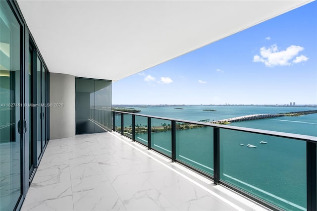 3131 NE 7th Ave Unit 2705, Miami, FL 33137 - balcony featuring a water view