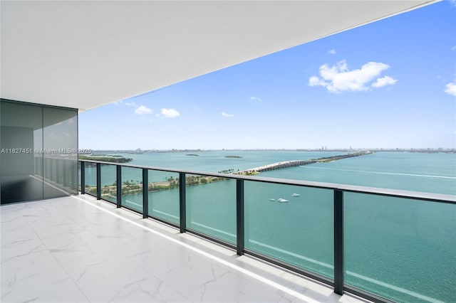 3131 NE 7th Ave Unit 2705, Miami, FL 33137 - balcony featuring a water view