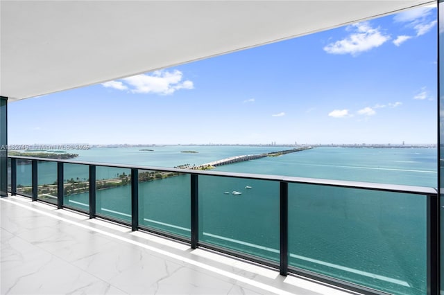 3131 NE 7th Ave Unit 2705, Miami, FL 33137 - balcony featuring a water view