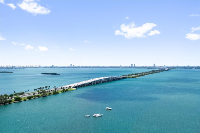 3131 NE 7th Ave Unit 2705, Miami, FL 33137 - water view featuring a notable bridge