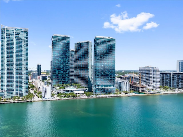 3131 NE 7th Ave Unit 2705, Miami, FL 33137 - water view featuring city skyline