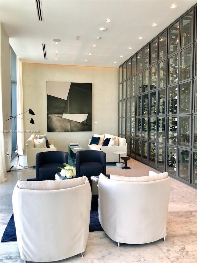 3131 NE 7th Ave Unit 2705, Miami, FL 33137 - building lobby with recessed lighting
