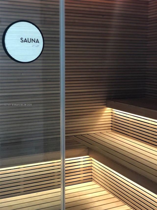 3131 NE 7th Ave Unit 2705, Miami, FL 33137 - sauna / steam room featuring wallpapered walls