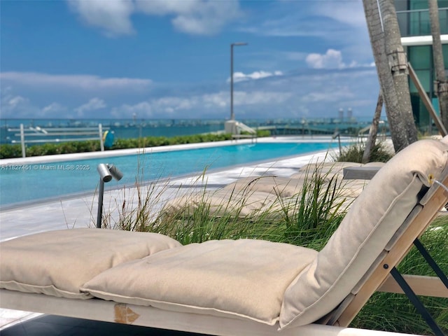 3131 NE 7th Ave Unit 2705, Miami, FL 33137 - community pool featuring a water view