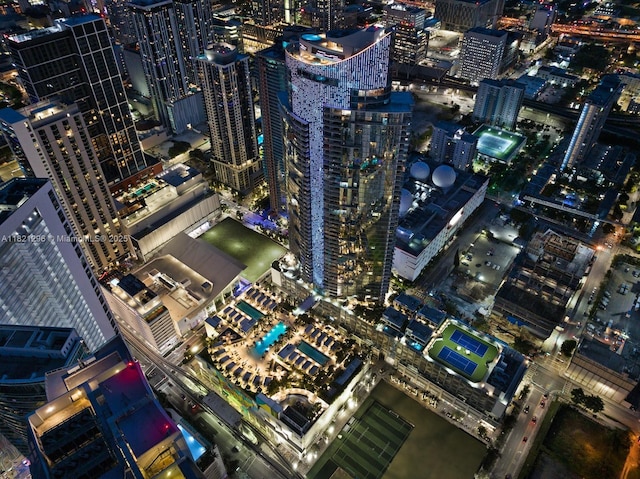 851 NE 1st Ave Unit 5202, Miami, FL 33132 - aerial view of property's location with nearby urban area