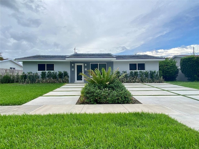 1321 Garfield St, Hollywood, FL 33019 - single story home with a front lawn and stucco siding