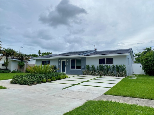 1321 Garfield St, Hollywood, FL 33019 - ranch-style home featuring stucco siding and roof with shingles