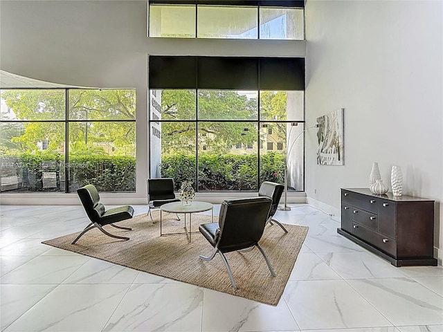 view of community lobby