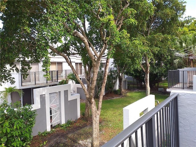 2326 SW 82nd Ter, North Lauderdale, FL 33068 - view of yard with a balcony