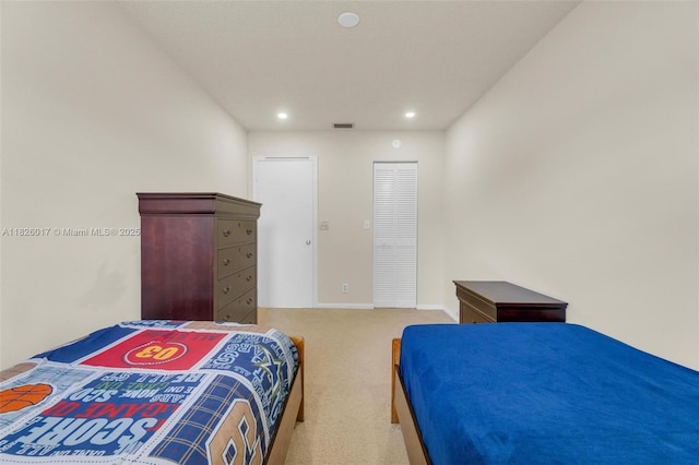 4947 NW 91st Ter, Sunrise, FL 33351 - bedroom with carpet flooring and recessed lighting