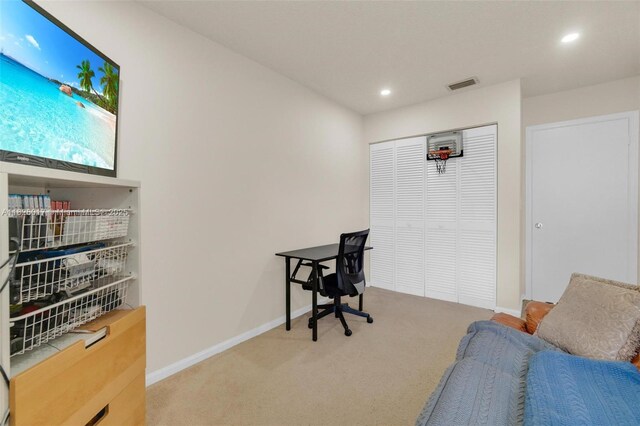 4947 NW 91st Ter, Sunrise, FL 33351 - carpeted office with recessed lighting