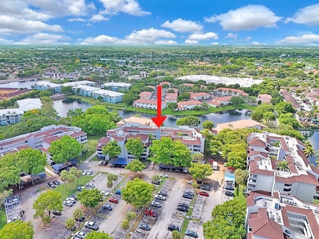 8365 SW 152nd Ave Unit C-201, Miami, FL 33193 - aerial view of residential area with a large body of water