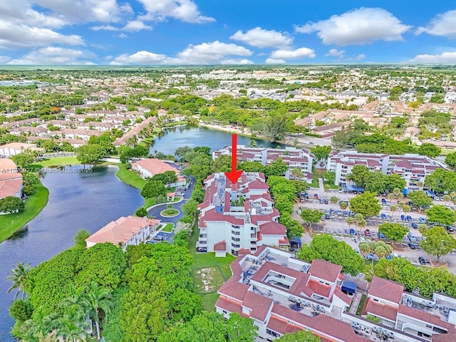 8365 SW 152nd Ave Unit C-201, Miami, FL 33193 - drone / aerial view of a large body of water