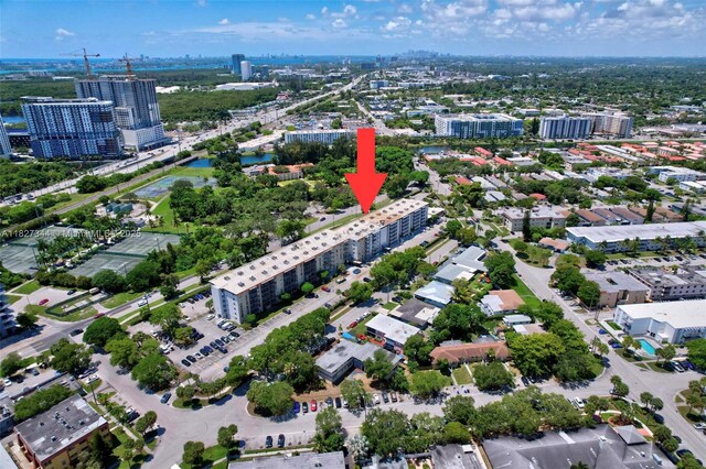 16851 NE 23rd Ave Unit A619, North Miami Beach, FL 33160 - view of urban area with a large body of water