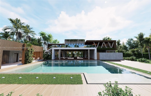 16825 Berkshire Ct, Southwest Ranches, FL 33331 - view of outdoor pool