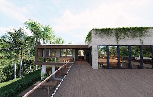 16825 Berkshire Ct, Southwest Ranches, FL 33331 - view of deck