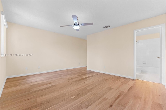 1784 SW 110th Ter, Davie, FL 33324 - unfurnished room with light wood-style flooring and ceiling fan