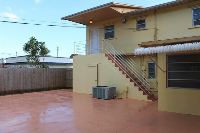 971 E 18th St, Hialeah, FL 33013 - view of patio featuring stairs