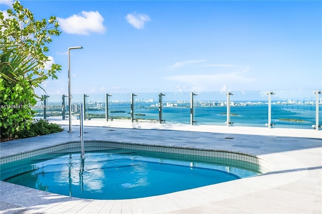 501 NE 31st St Unit 2005, Miami, FL 33137 - view of pool featuring a swimming pool and a water view