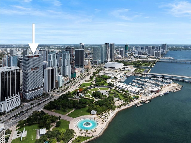50 Biscayne Blvd Unit 3605, Miami, FL 33132 - view of property location with a nearby body of water
