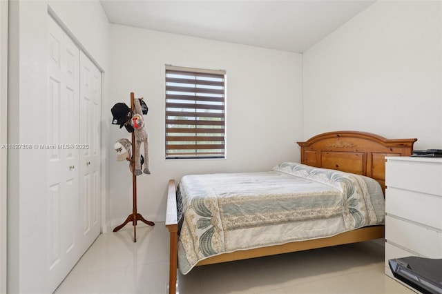 9349 W 33rd Way, Hialeah, FL 33018 - bedroom featuring a closet and light tile patterned floors