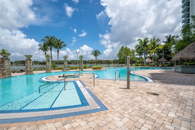 2641 N Flamingo Rd Unit 1603N, Sunrise, FL 33323 - community pool with a patio area